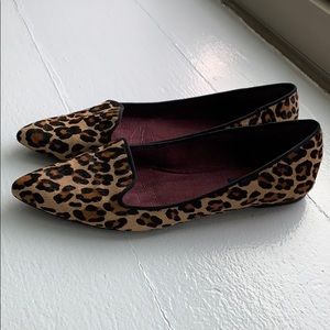 Nine West Leopard Skin Flats